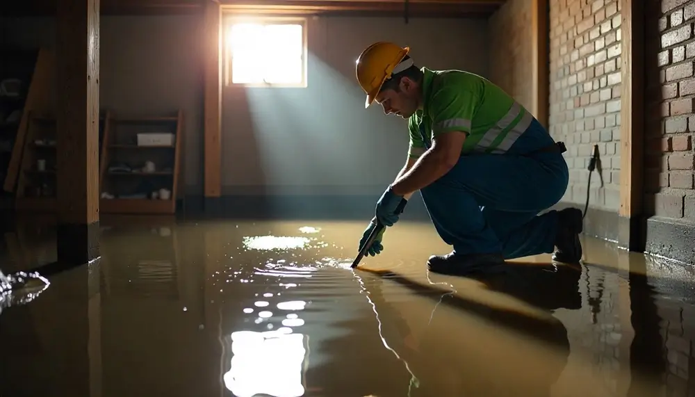 Professional water damage restoration services in McHenry, MS
